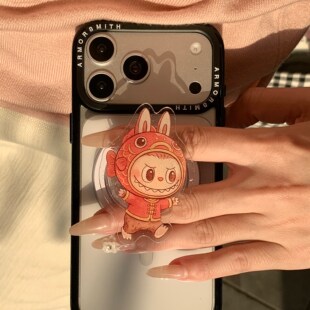 PopSockets泡泡骚小熊塔卡沙联名系列手机支架库诺米苹果磁吸神器伸缩防摔粘贴指环扣磁吸圆啪嗒 耳机kitty猫