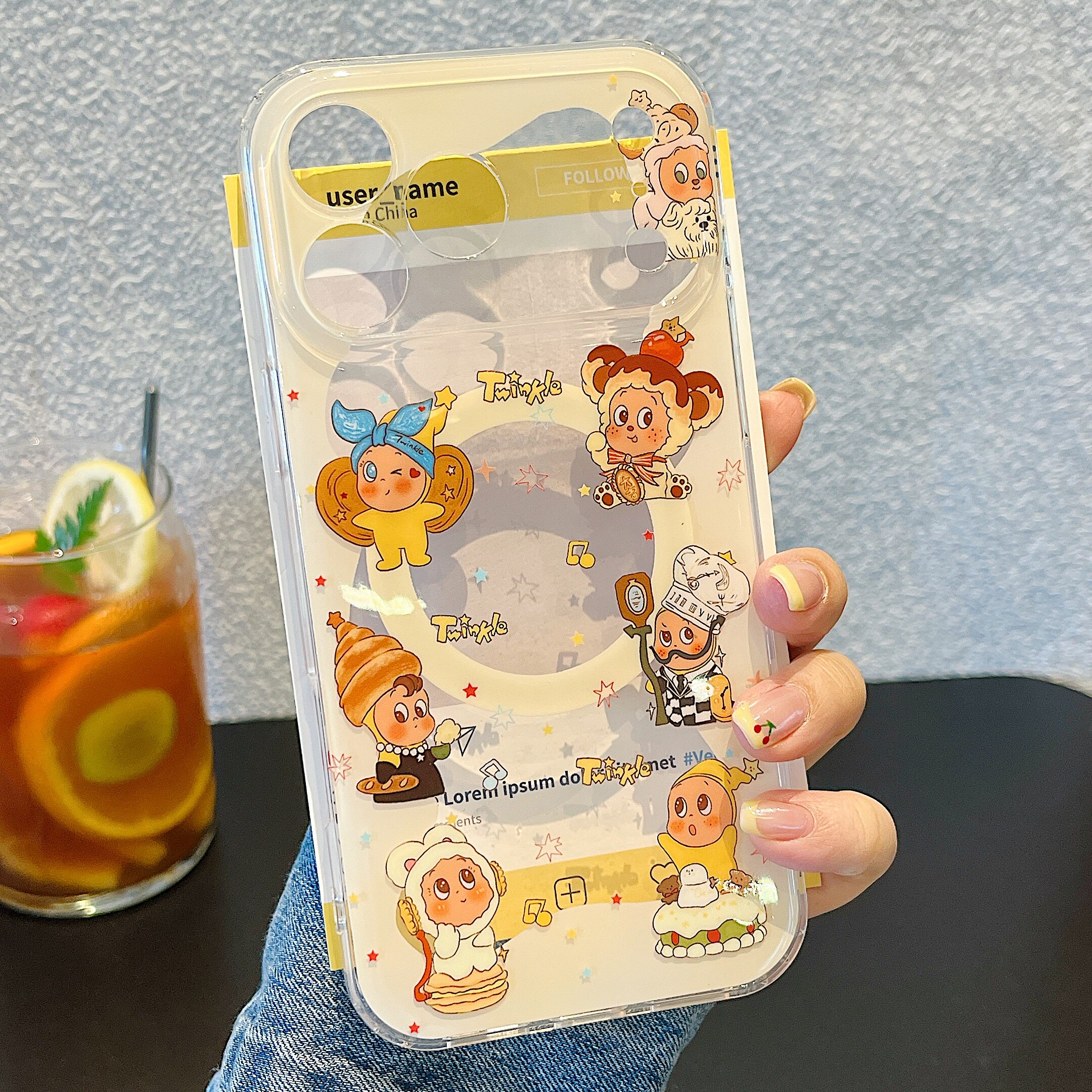 双面磁吸卡通星星人iphone17promax手机壳17pro硅胶17适用iphone16promax全包16pro防摔16可爱15pro女款14pro