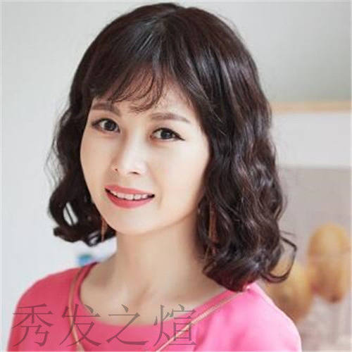 中长卷发短卷发真人发丝