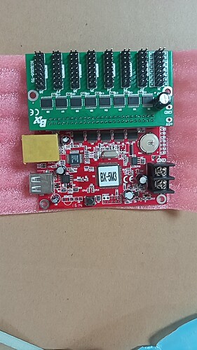 仰邦BX-5M3控制卡带HUB256-8转接板