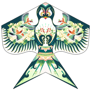 春健风筝2025新款儿童微风易飞大人专用轮盘沙燕金鱼潍坊风筝礼盒