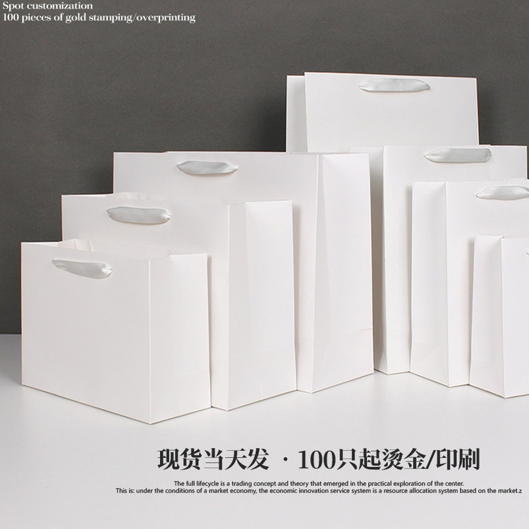 新年手提袋纸袋定制logo衣服包装