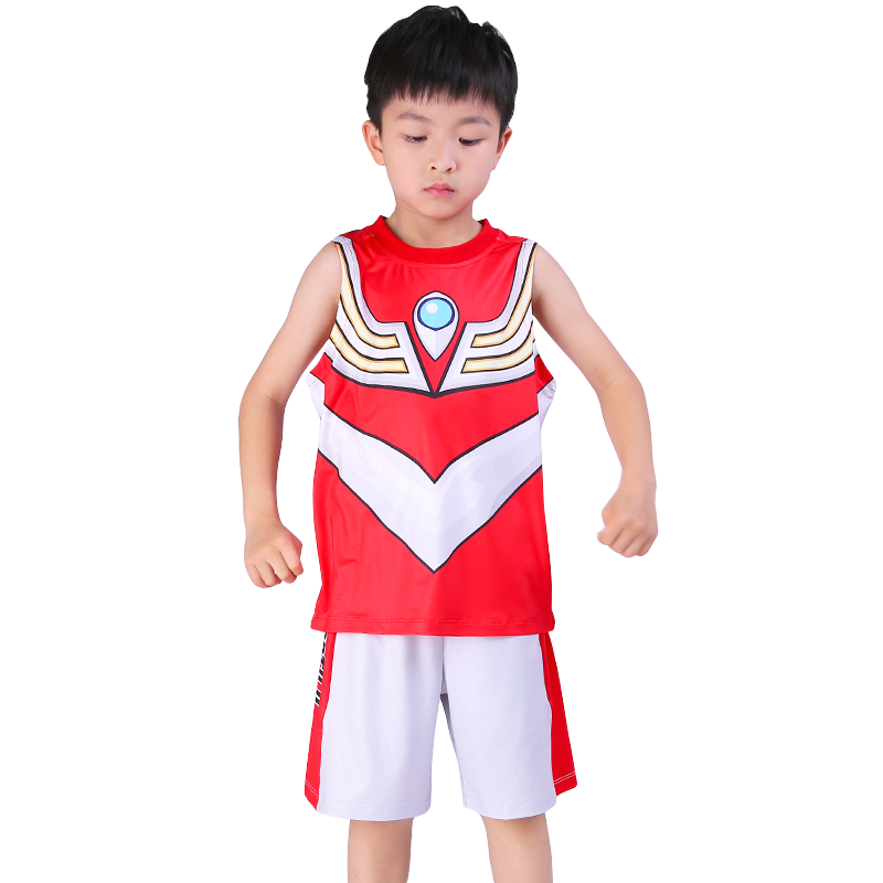 Ultraman奥特曼速干背心套装夏季