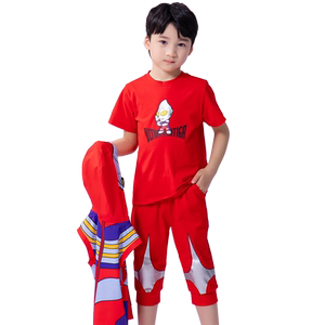 Ultraman奥特曼夏季儿童棉三件套