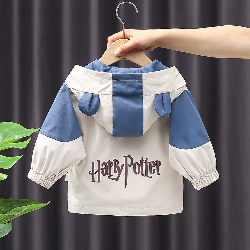 男童外套春秋季风衣2026新款春秋装婴儿宝宝小童一岁网红儿童上衣