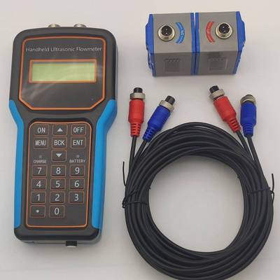 超声波多勒流量计便携式FOF手速持多普勒流速传道感普器河流测定
