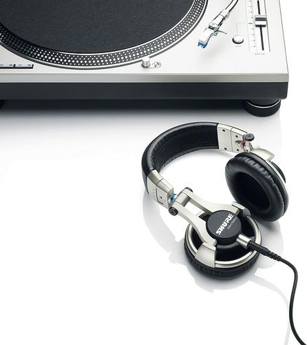 Shure/舒尔 SRH750DJ 专业DJ封闭式头戴式监听耳机隔音护耳重低音