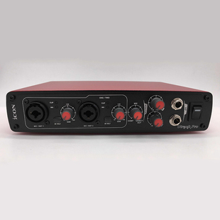 iCON/艾肯 Utrack Pro VST 6进6出外置专业声卡电脑主播直播录音