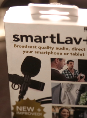 罗德/RODE smartLav+ 专业领夹话筒胸麦克风咪头苹果iOS安卓手机