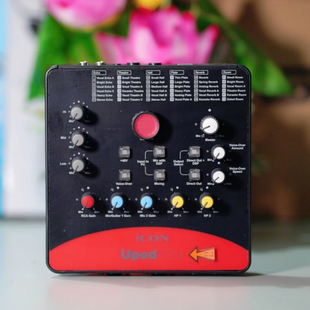 Pro Upod USB专业外置声卡电脑手机网络K唱歌录音直播 艾肯 iCON