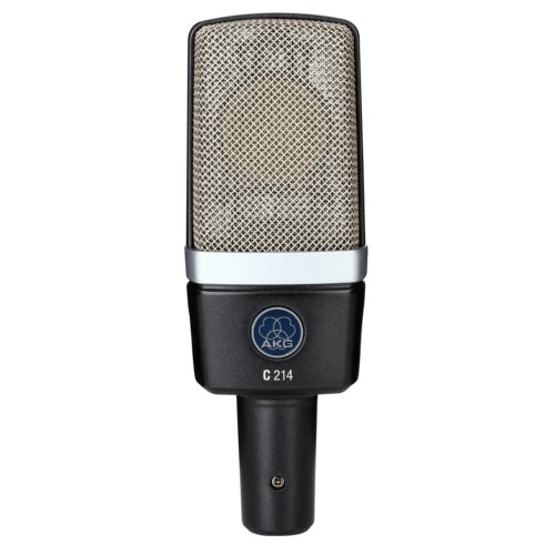 AKG/爱科技 C214 大振膜电容麦克风 - 哑光灰蓝色
