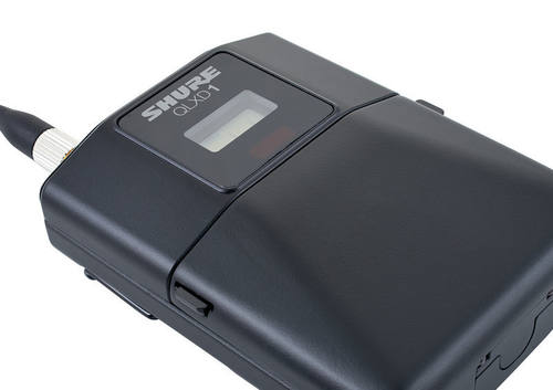 Shure/舒尔 QLXD1无线腰包式发射器/发射机配QLXD4数字无线接受机