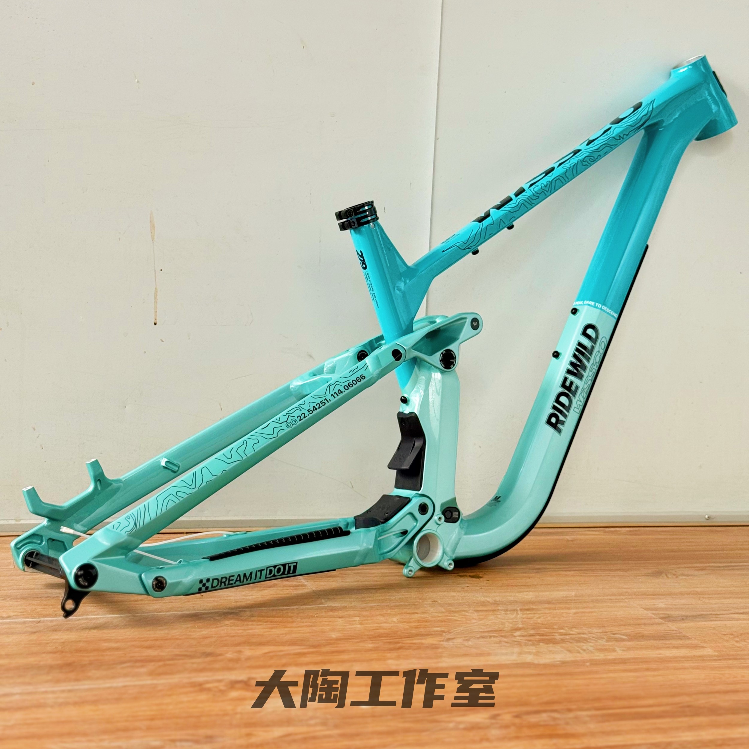WISSCO威仕高 E6 山地车高强度越野速降 170行程 铝合金软尾车架