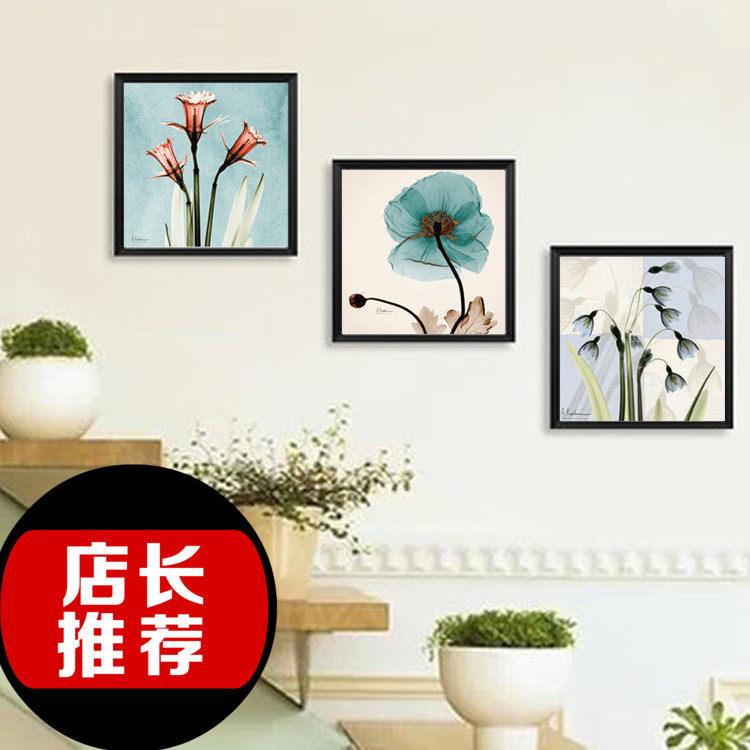 新款5D钻石画楼梯画小幅点砖粘钻石十字绣满钻客厅大幅花卉三联画