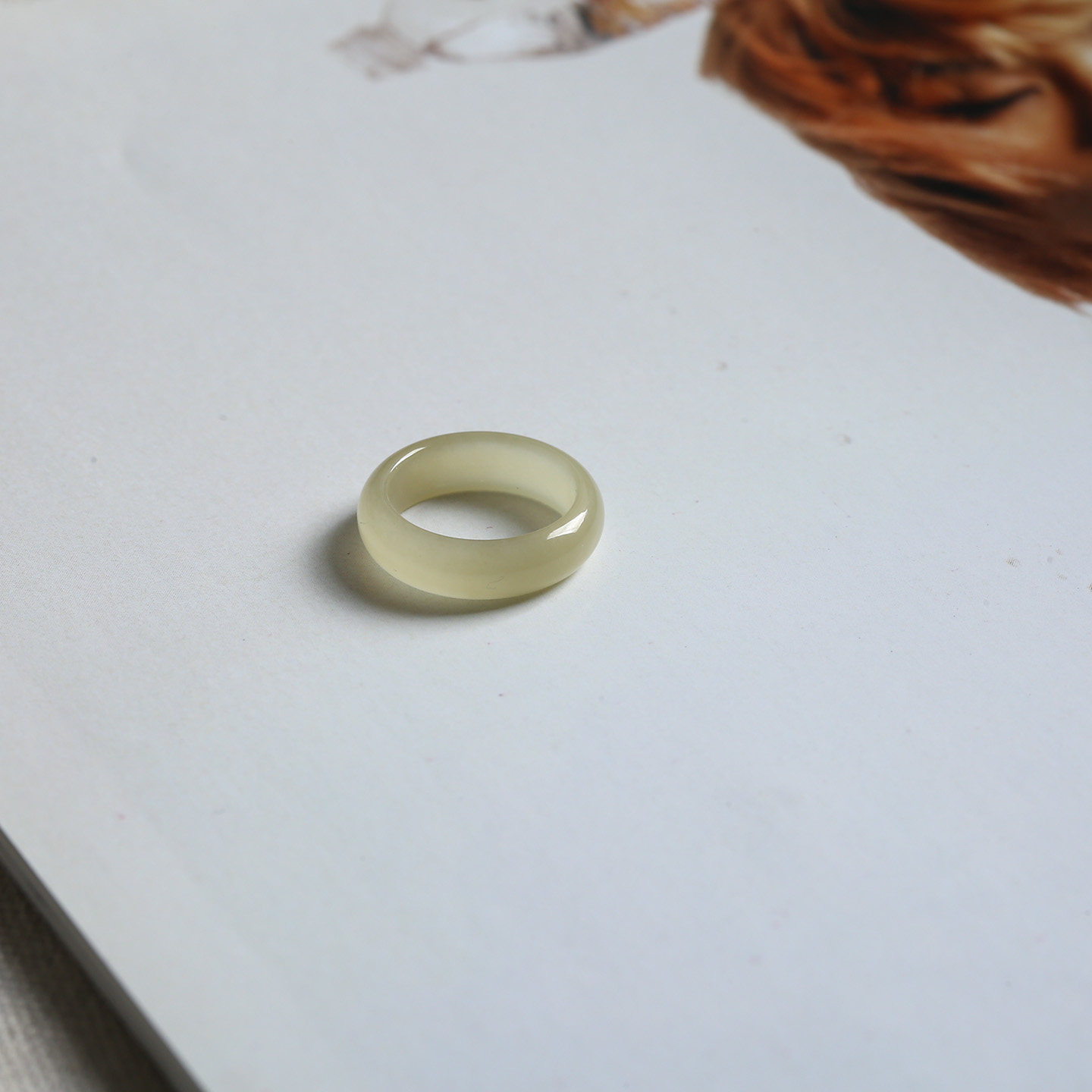 1号戒指 和田玉糖料糖玉小尺码圆弧素圈指环 尾戒 5720,珠宝/钻石/翡翠,手饰,淘宝优惠券,粉丝福利购,淘宝优惠卷