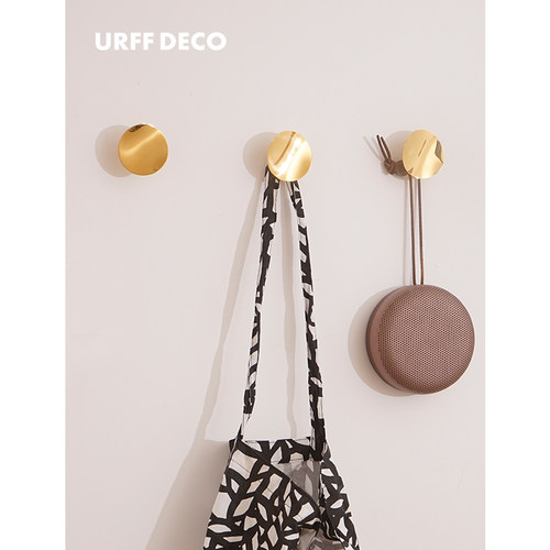 urffdecochips挂钩创意装饰金色