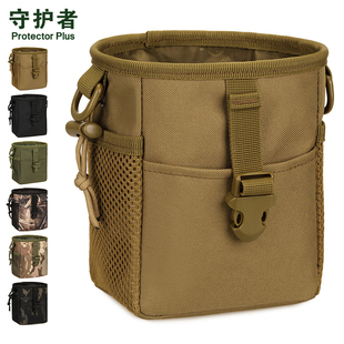 守护者多功能户外战术弹弓包弹珠泥丸收纳腰包大容量挎包帆布防水