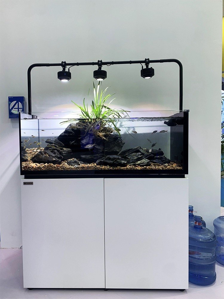 海魔方j系列鱼缸溪流缸中型海水缸大型客厅水族箱超白玻璃淡水缸