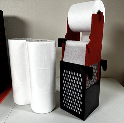 zonebox自动滤纸机 滤布机 鱼缸免清洗干湿分离器 海缸卷纸机