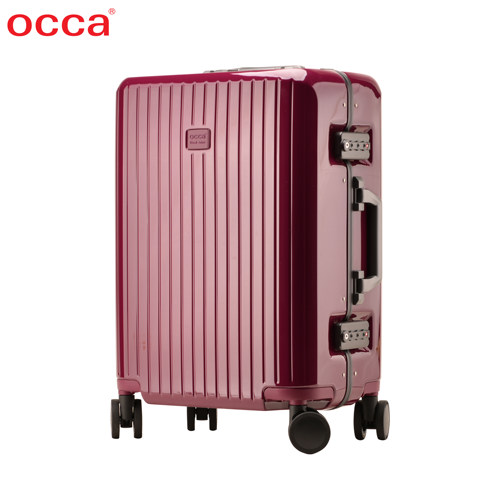 OCCA铝框大容量静音顺滑拉杆箱