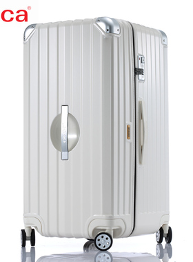 OCCA纯PC轻盈拉链箱万向轮30寸超大容量女网红拉杆箱运动款行李箱