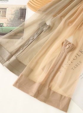 T裆3D哑光丝袜防勾丝无痕大码超薄全透明不掉档裸感夏季女连裤袜