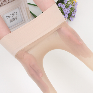 袜 不掉档连裤 无缝丝袜女360度无痕防勾丝美肤性感天鹅绒夏季 薄款