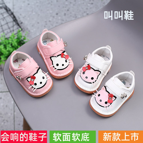 婴儿春秋女童鞋防滑学步鞋女宝宝