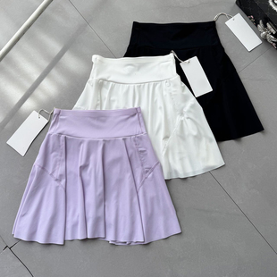 Lined女士網球裙超級百搭面料質地輕盈短裙半身裙 Pleated