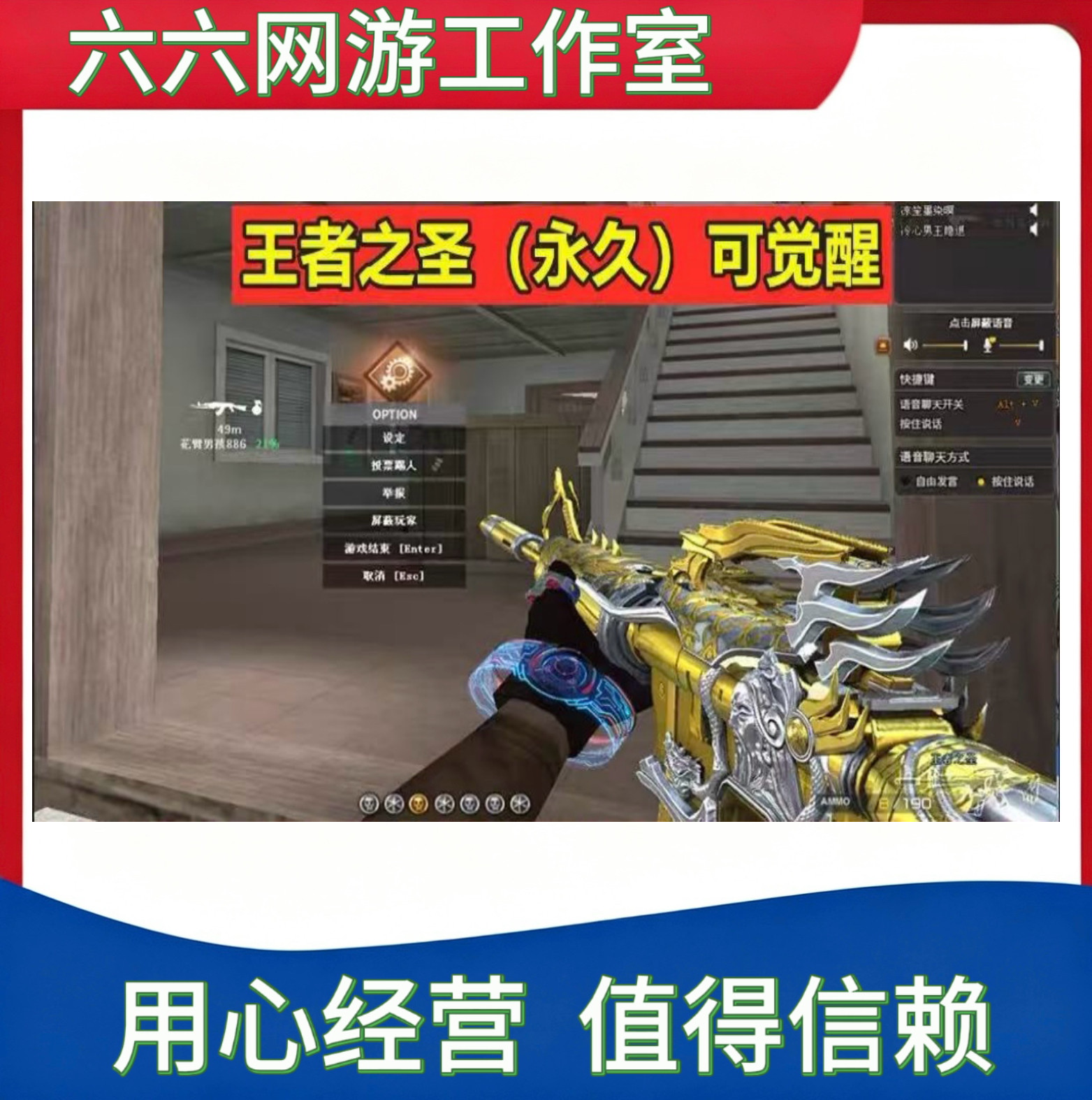 CF王者之圣永久 不是英雄级武圣黑骑士黑龙雷神龙血猎神死神永久