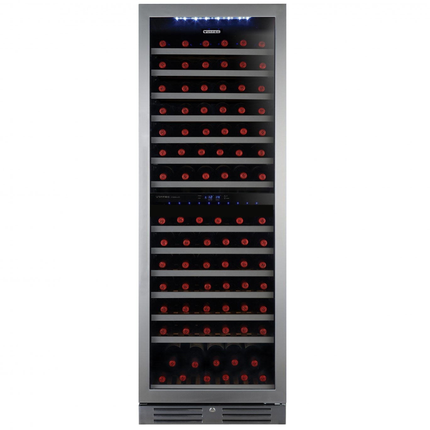 丹麦VINTEC V155SG2ES3家用红酒柜 恒温酒柜葡萄酒储藏保鲜冷饮柜