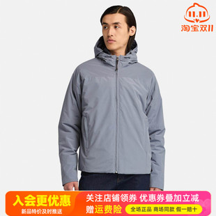 Timberland添柏岚户外男款防水防风夹棉连帽夹克保暖棉服A44BF