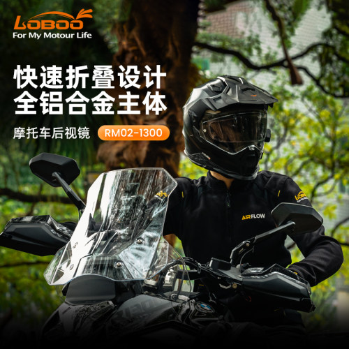 LOBOO萝卜宝马1300后视镜