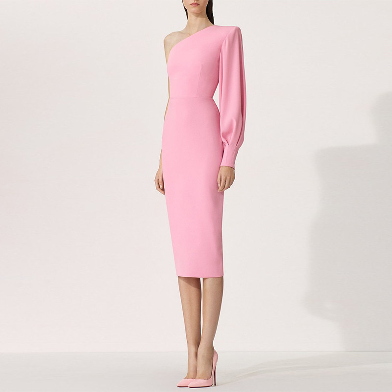 生日小礼服2026新款女宴会气质时尚晚礼服伴娘装姐妹连衣裙中长款