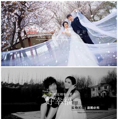 会声会影x8婚庆婚礼片头 中式婚礼家庭相册相册会声会影模板素材l
