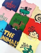 Tao系列儿童卫衣男女童宝宝圆领套头衫 2026春季 新品 卡通字母卫衣