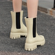 外穿高跟水鞋 防水胶鞋 防滑中筒日式 网红马丁雨靴女款 雨鞋 下雨天穿