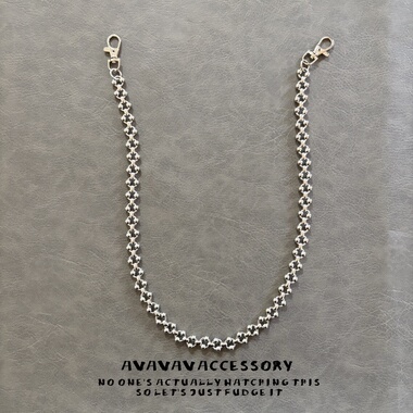 AVAVAVA 简约休闲百搭裤链vibe男女同款牛仔裤腰链包包挂链配饰