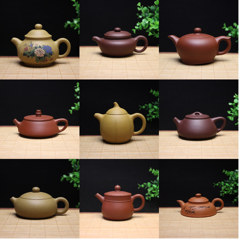 捡漏手工陶刻泥绘紫砂壶花器茶壶