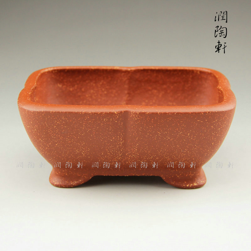 清仓捡漏宜兴紫砂花盆原矿降坡泥多肉绿植盆种植盆阳台盆紫砂盆