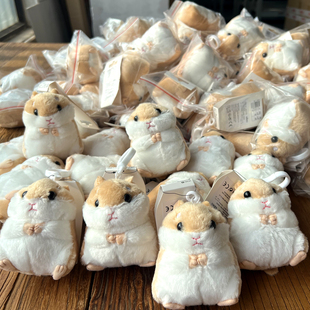 【放钥匙和书包上都行!】造型呆萌可爱,毛绒绒的,手感菲常好!