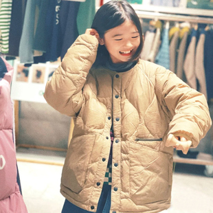 【男女同款!山系户外!】秋冬情侣款时尚葫芦绗缝轻便羽绒服外套