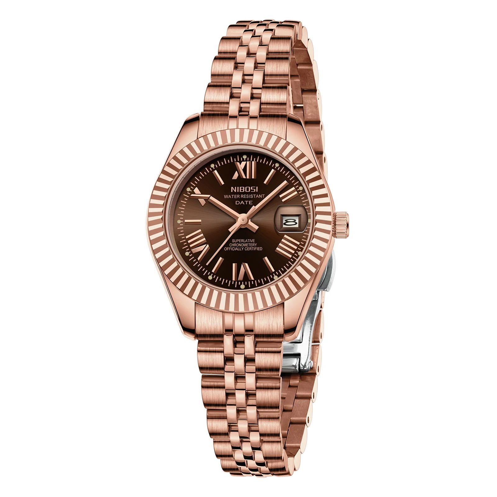 NIBOSI Luxury Women's Watches Top Brand Analog Quartz Ladies