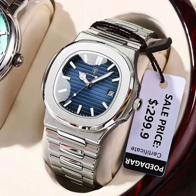 POEDAGAR Top Luxury Brand Man Watch Sports Waterproof Lumino