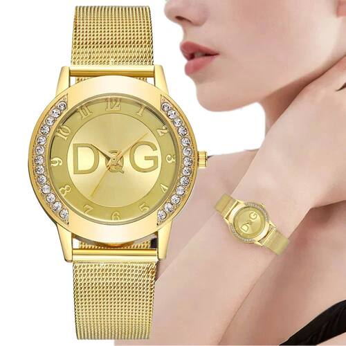 Luxury Brand Women's watches With Diamonds Simple Digital De