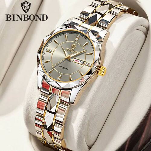 BINBONG Women Watches Luxury Fashion Ladies Quartz Watch Wat