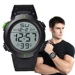 Men Sport LED Watches Top Brand Men Digital Clock Multi-Func