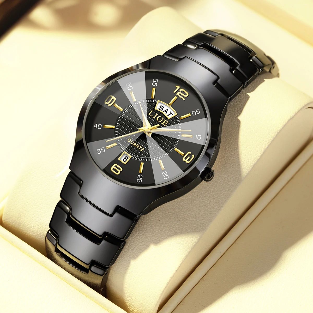 LIGE Luxury Woman Watch Waterproof Fashion Quartz Ladies Wri