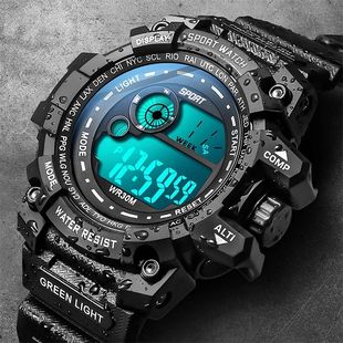 New Men LED Digital Watches Luminous Fashion Sport Waterproo