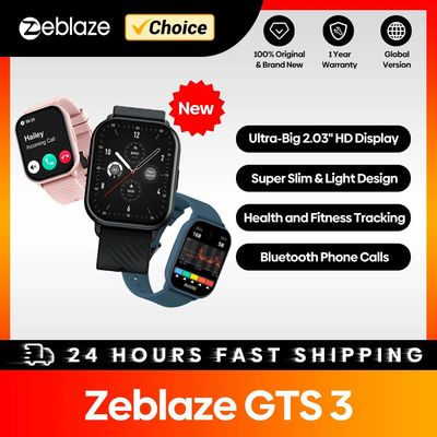 New Zeblaze GTS 3 Voice Calling Smart Watch Ultra-big 2.03''